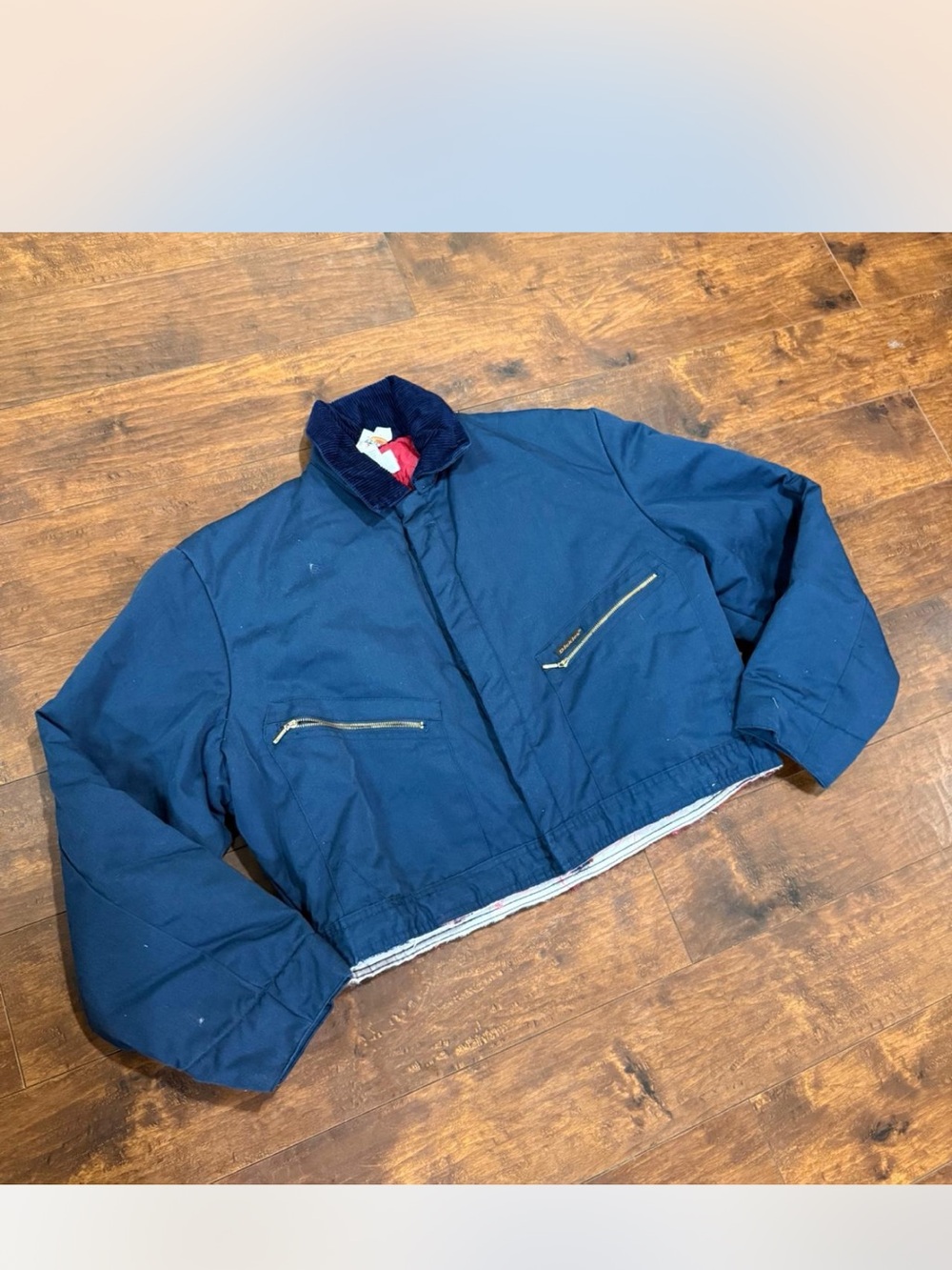Dickies cropped Detroit Carhartt style jacket. Y2K grunge. Needs a zipper.